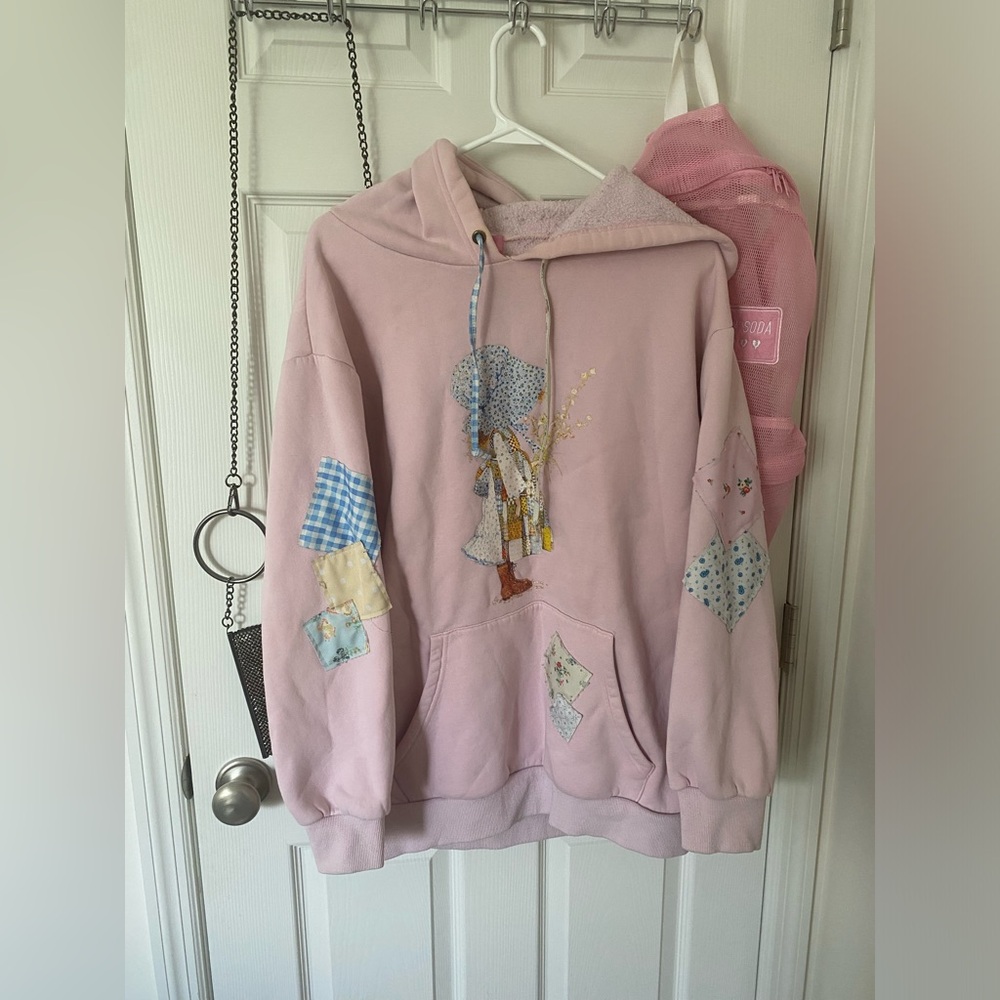 HOLLY HOBBIE PATCHWORK HOODIE - DOLLS KILL